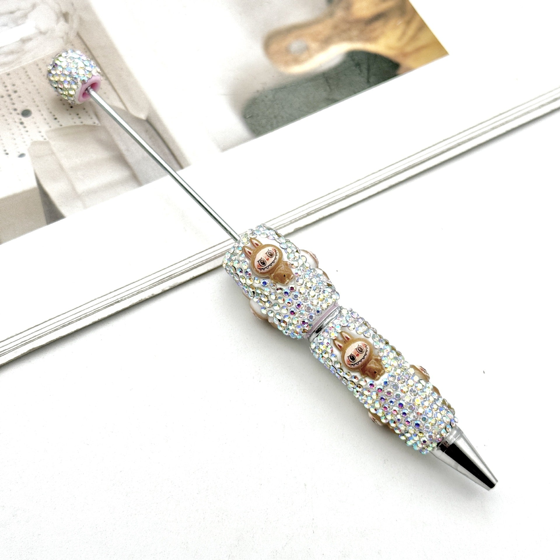 Wholesale Diamond cartoon beaded pen